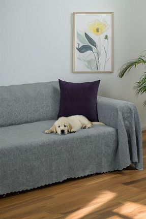 کاور مبل طوسی Şönil Latuda Home - کد 904713529