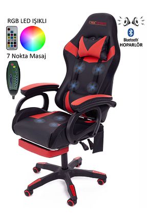 صندلی گیمینگ قرمز Geriye doğru yatabilme ALC - کد 922179037