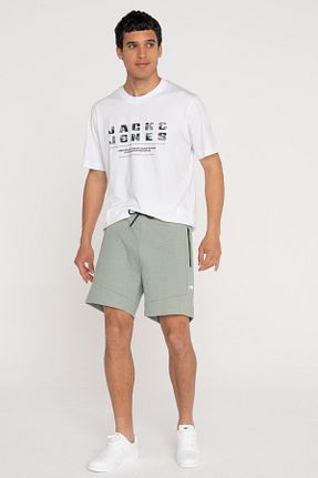 شلوارک و برمودا سبز مردانه رگولار Jack & Jones - کد 925876090