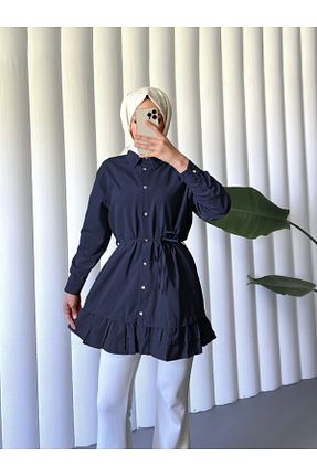 تونیک سرمه ای زنانه بافتنی Modamorfo - کد 919779095