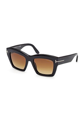 عینک آفتابی مشکی زنانه 52 Tom Ford - کد 939838769
