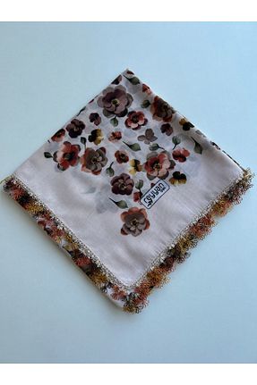 روسری رنگی پنبه ای REYYAN - کد 939844525