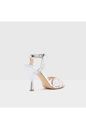 صندل طوسی زنانه پاشنه نازک Aldo - کد 935046692
