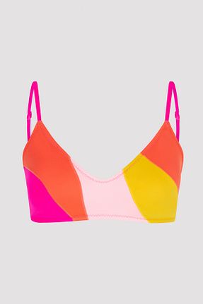 بالاتنه بیکینی رنگی زنانه ساده Penti - کد 741096254