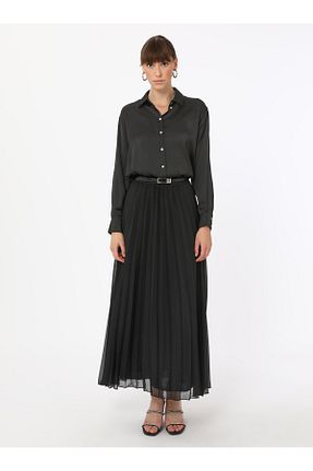 دامن حجاب مشکی زنانه رگولار Refka - کد 939861544
