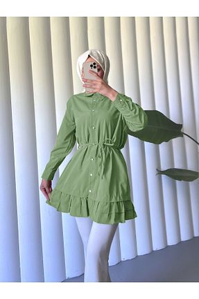 تونیک سبز زنانه بافتنی Modamorfo - کد 919779092