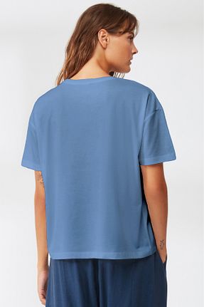 تیشرت آبی زنانه رگولار Nautica - کد 939930982