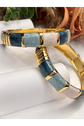 دستبند استیل (فولاد) سفید زنانه استیل ضد زنگ LOVİSA AKSESUAR - کد 940056417