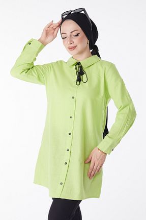 تونیک سبز زنانه بافتنی TOFİSA - کد 826088469