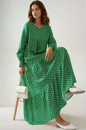 لباس سبز زنانه بافتنی Hiccup - کد 935375852