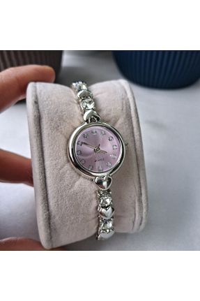 ساعت مچی صورتی زنانه فلزی Spectrum - کد 939940779