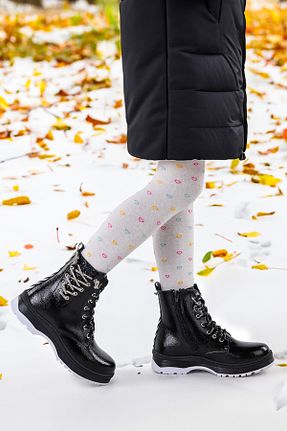 بوت / نیم بوت مشکی بچه گانه چرم مصنوعی Kiko Kids - کد 771248657