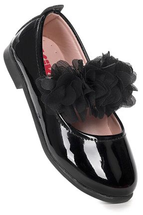 بابت مشکی بچه گانه چرم لاکی Kiko Kids - کد 816687519