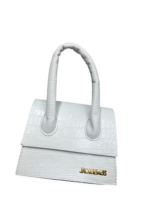 کیف دوشی سفید زنانه چرم مصنوعی ÇANTA - کد 939958403