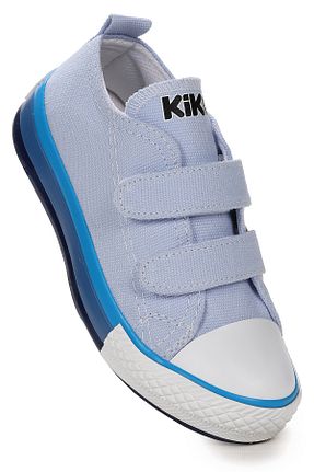 کفش اسنیکر آبی بچه گانه چسبی Kiko Kids - کد 836493186