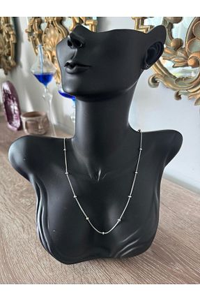 گردنبند استیل ( فولاد ) طوسی استیل (فولاد) misstakıjewerly - کد 939961947