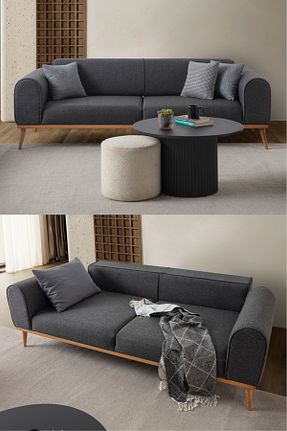 کاناپه طوسی Keten EDSY HOME - کد 747250157