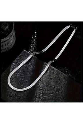گردنبند استیل ( فولاد ) طوسی استیل (فولاد) TEMU - کد 939974980