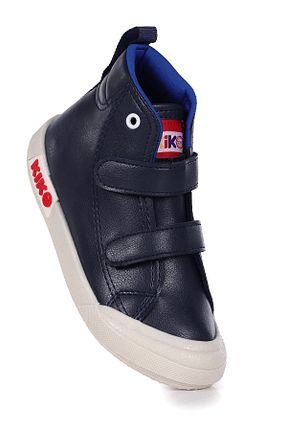 بوت / نیم بوت سرمه ای بچه گانه چرم مصنوعی Kiko Kids - کد 890500263
