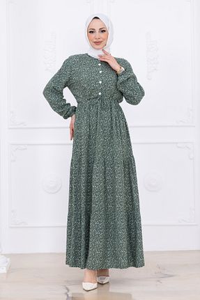 لباس حجاب سبز زنانه رگولار MSK Fashion - کد 899048682