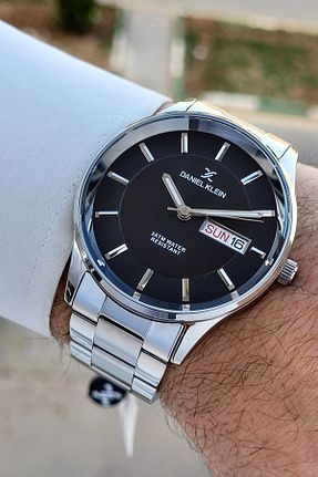 ساعت مچی مشکی مردانه 44 میلی متر Daniel Klein - کد 98886701