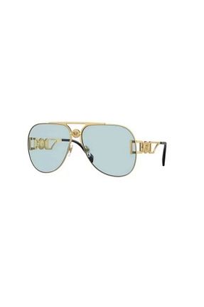 عینک آفتابی آبی زنانه UV400 Versace - کد 843765414