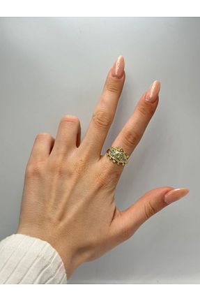 انگشتر استیل (فولاد) طلائی زنانه استیل (فولاد) MyladyAccessoriess - کد 940002472