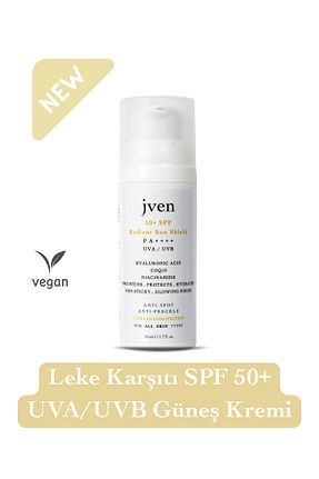 کرم ضد آفتاب صورت SPF 50 + jven cosmetics - کد 933360257