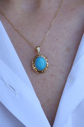 گردنبند طلا طلائی زنانه 14 عیار Yenigün Kuyumculuk - کد 940018867