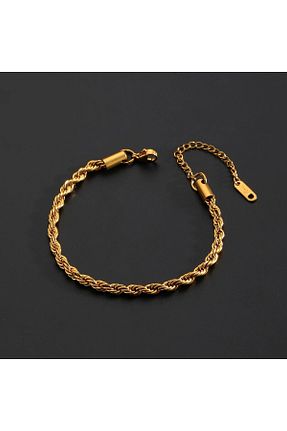 دستبند استیل (فولاد) زرد استیل (فولاد) Tasarım - کد 940092267