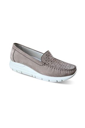 کفش کژوال قهوه ای زنانه چرم خالص Greyder - کد 765928826