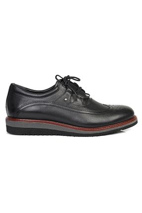 کفش کژوال مشکی مردانه چرم خالص Greyder - کد 694946573