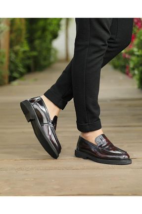 کفش کلاسیک رنگی مردانه چرم خالص ByItallanoshoes - کد 940050836