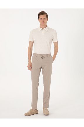 شلوار سفید مردانه پارچه Pierre Cardin - کد 940056118