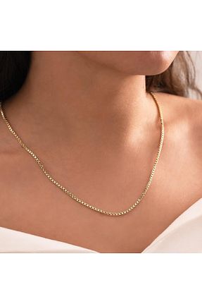 گردنبند طلا طلائی زنانه 14 عیار hakan mücevherat - کد 940101742