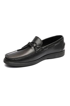کفش کژوال مشکی مردانه چرم خالص Greyder - کد 824641056