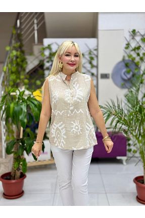 بلوز سفید زنانه ساده Punta Otantik - کد 940060942