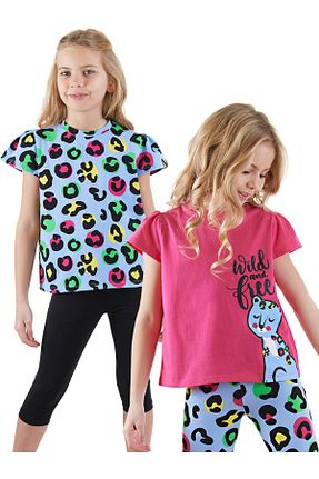 تیشرت رنگی بچه گانه رگولار Denokids - کد 900345225