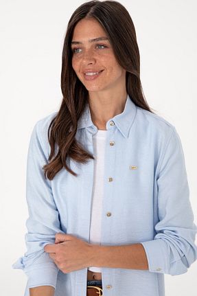 لباس آبی زنانه بافتنی U.S. Polo Assn. - کد 940083299