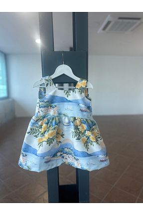 لباس آبی بچه گانه مخلوط کتان BeeMyBaby - کد 940082626