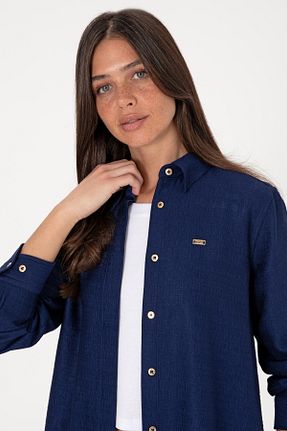 لباس سرمه ای زنانه بافتنی U.S. Polo Assn. - کد 940083295