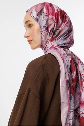 شال صورتی زنانه پنبه ای Mooncorn - کد 940099812