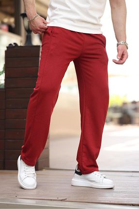 شلوار کرمگن زرشکی مردانه Relaxed Madmext - کد 902913997