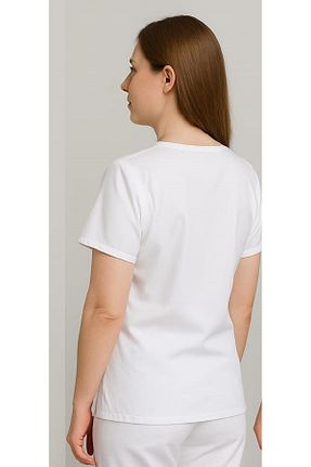 تیشرت سفید زنانه رگولار Mastex - کد 940123108