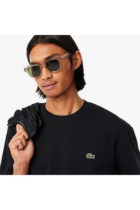 تیشرت مشکی مردانه رگولار Lacoste - کد 848193041