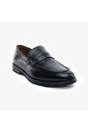 کفش کلاسیک مشکی مردانه چرم خالص Greyder - کد 920004314