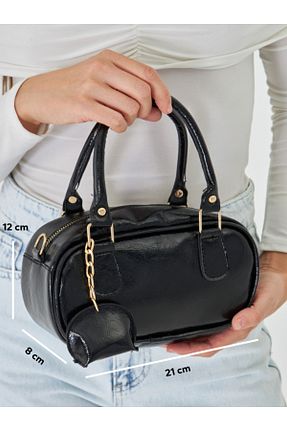 کیف دوشی مشکی زنانه چرم مصنوعی MODA - کد 938156984
