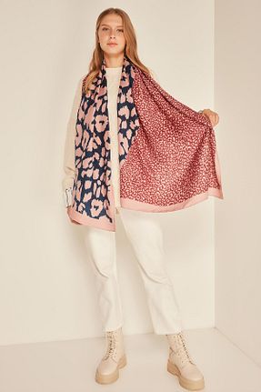 شال صورتی زنانه پلی استر Axesoire - کد 170681336