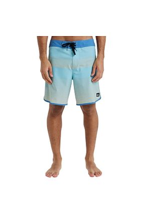 شلوارک ساحلی فیروزه ای مردانه پلی استر Quiksilver - کد 940176953