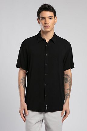 پیراهن مشکی مردانه رگولار Lee Cooper - کد 938932653